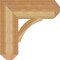 Ekena Millwork Thorton Craftsman Rough Sawn Bracket, Western Red Cedar, 6"W x 20"D x 20"H BKT06X20X20THR04RWR - alternate 3